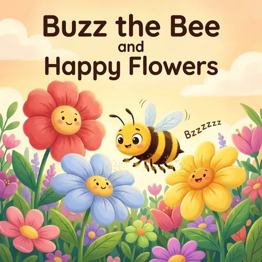 Buzz the Bee and Happy Flowers | Sonacasts